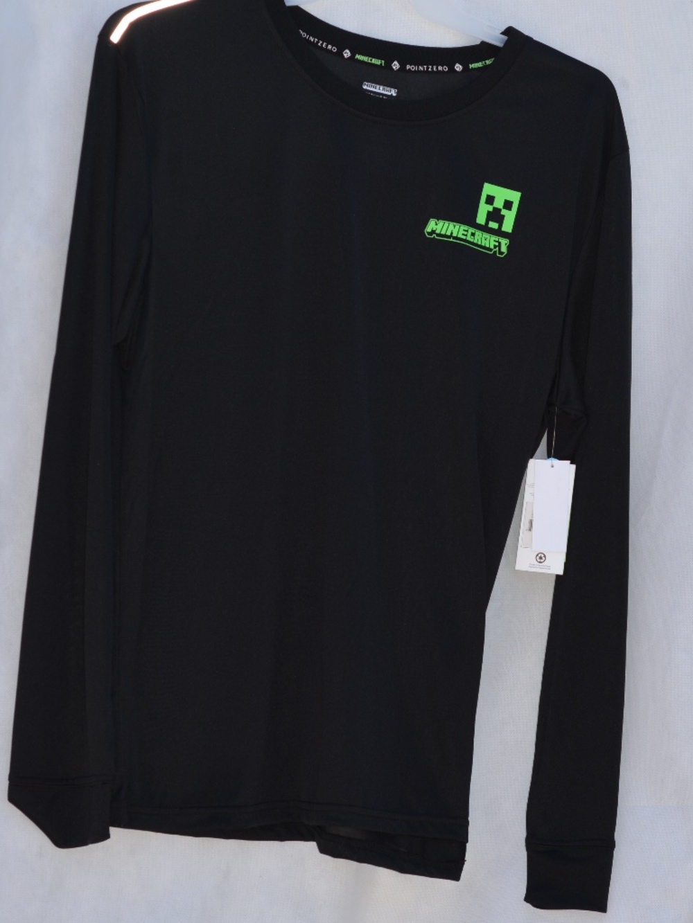 Men's Jersey MineCraft SZ XL --Point Zero NWT